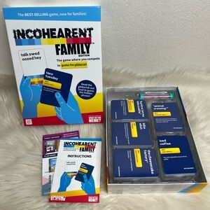 *LIKE NEW* Incohearent Family Edition Game